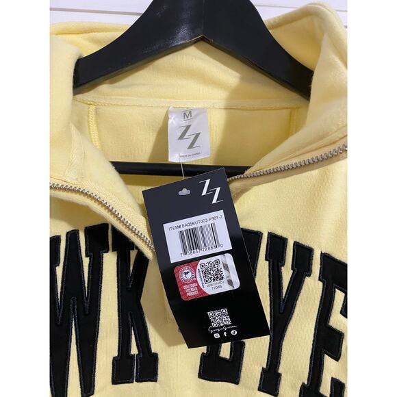 NWT Iowa Hawkeyes 1/4-Zip Sweatshirt Size M - Picture 4 of 8